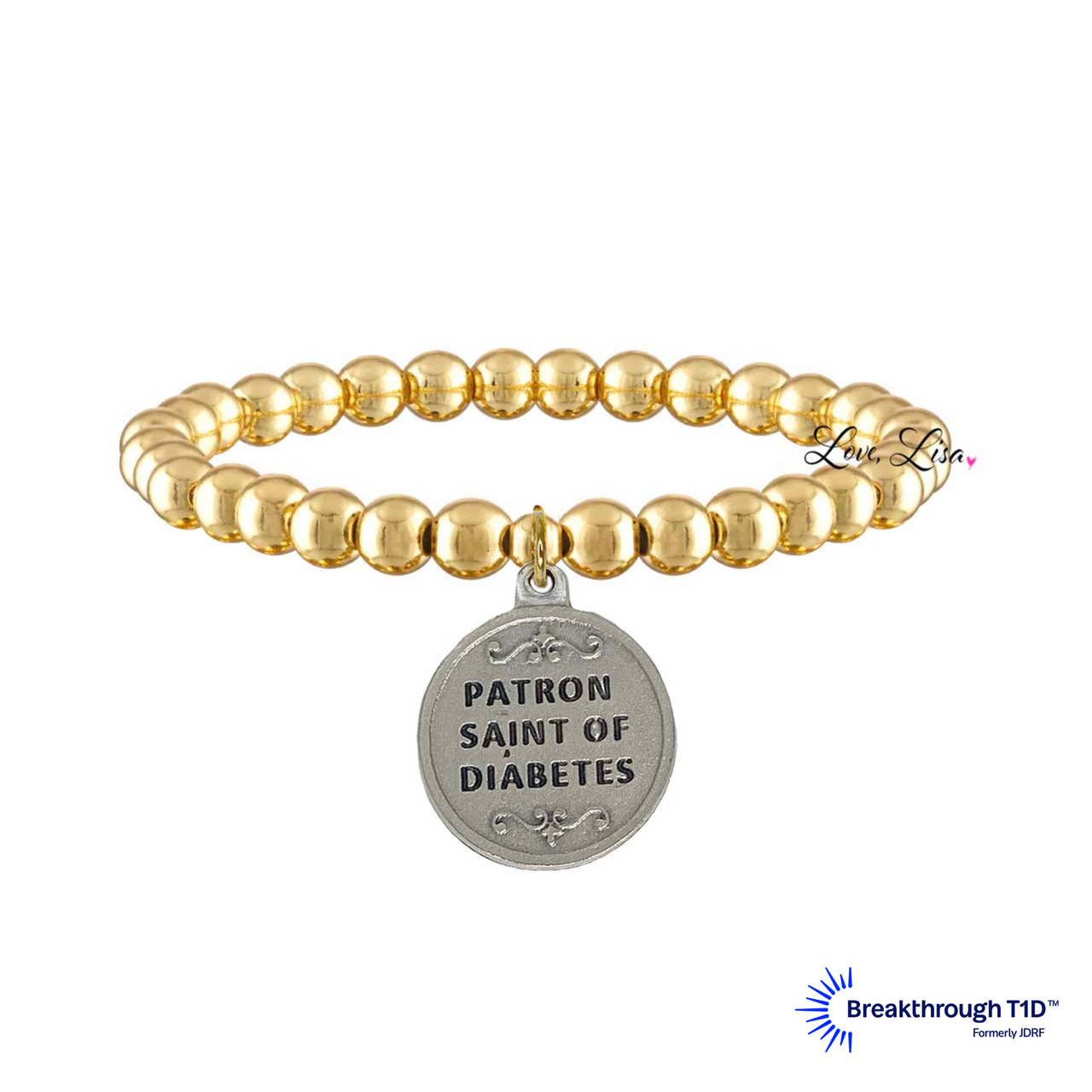 Saint Josemaria Escriva Patron Saint of Diabetes Bracelet