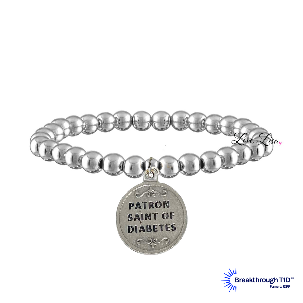 Saint Josemaria Escriva Patron Saint of Diabetes Bracelet