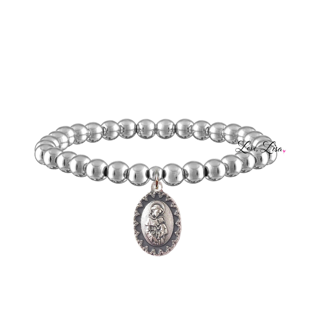 Saint Anthony Beautiful Beaded Bracelet