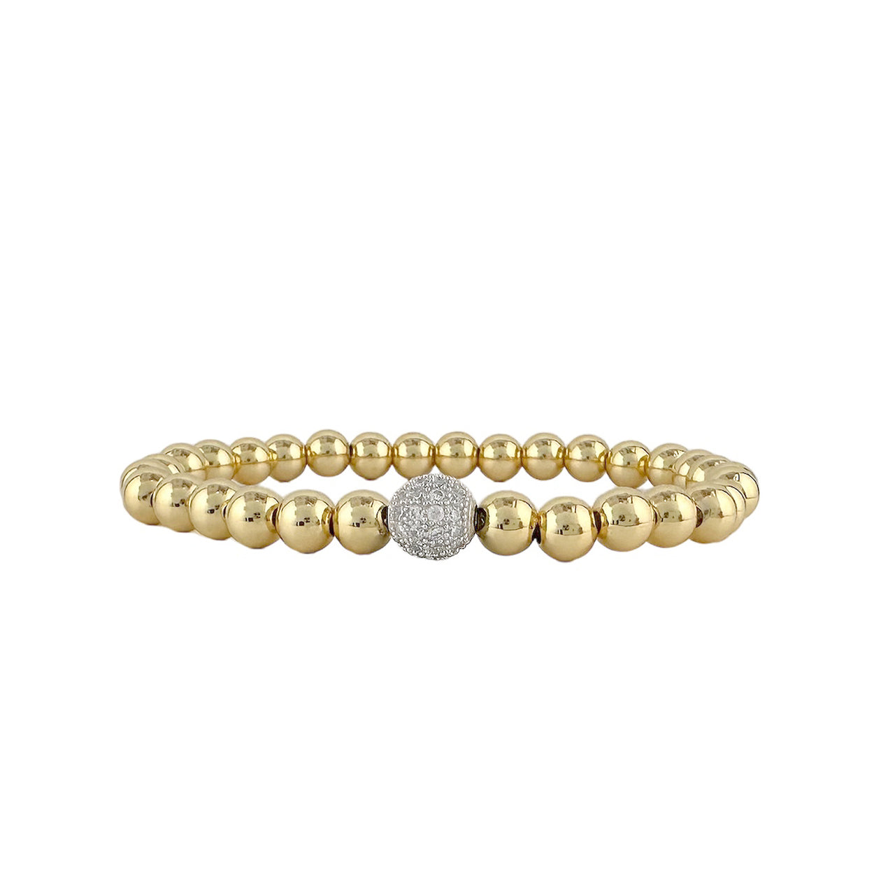 Camryn's Pave Ball Bracelet