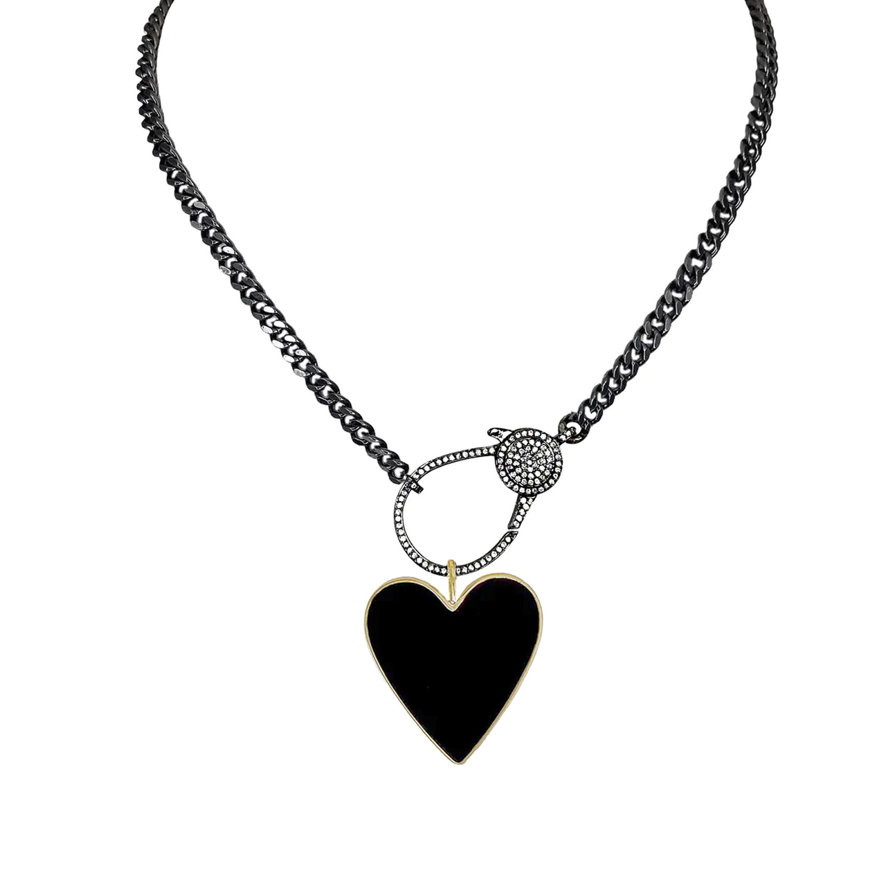 Enamel Heart Charm