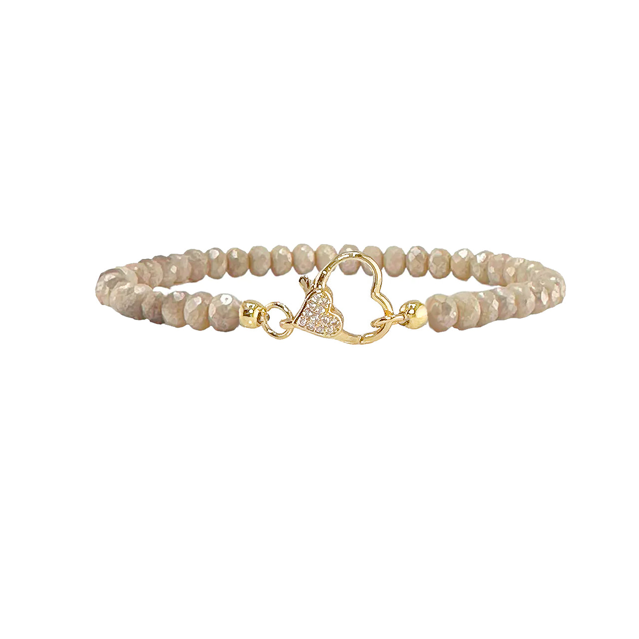 Harper Heart Clasp Bracelet