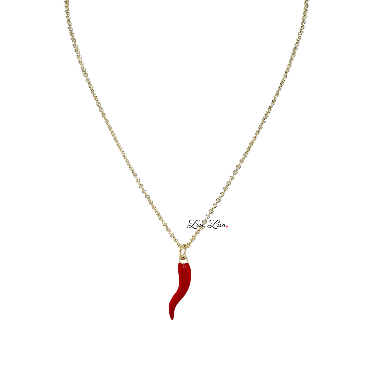 Tatiana Italian Horn Necklace