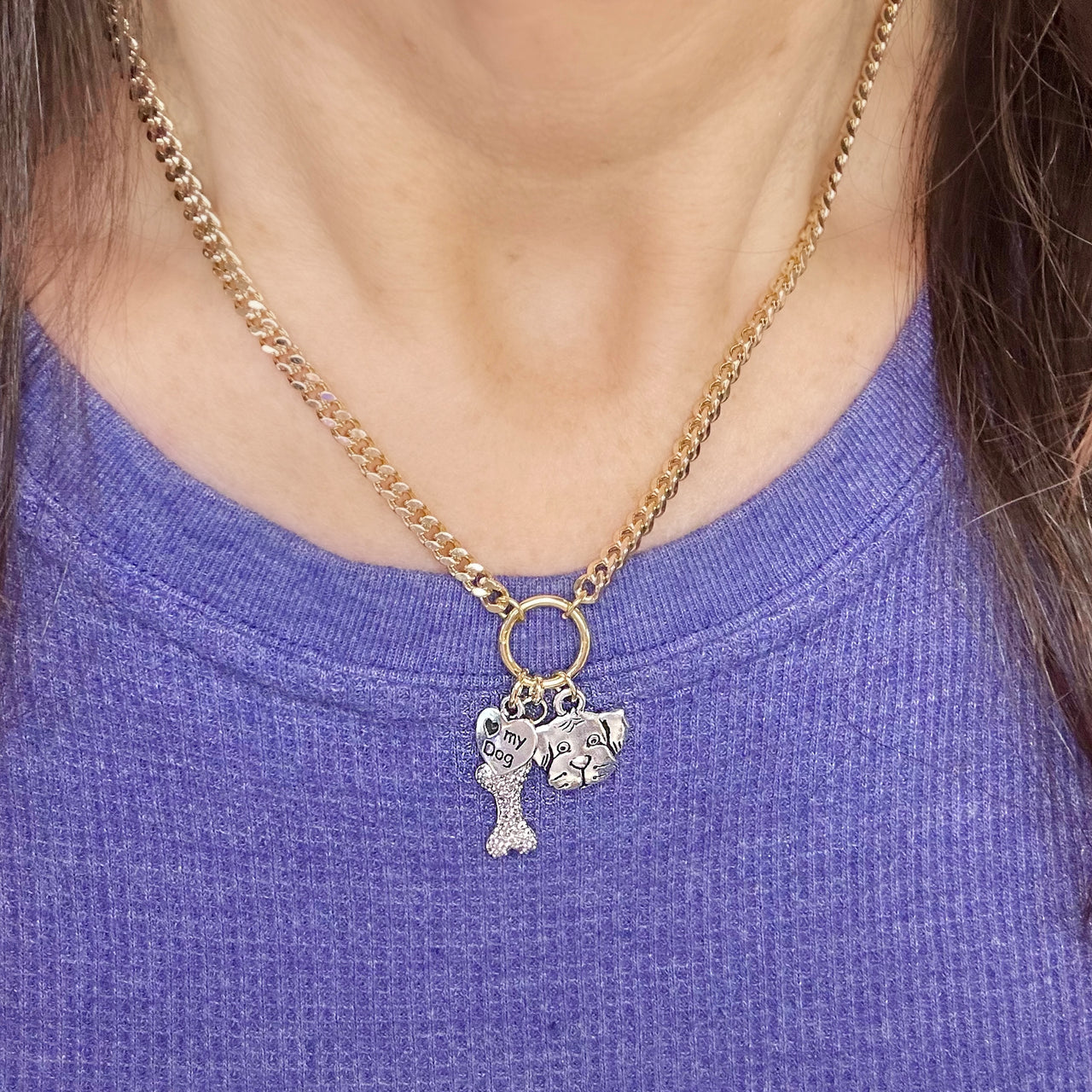 Pawfect Companion Charm Necklace