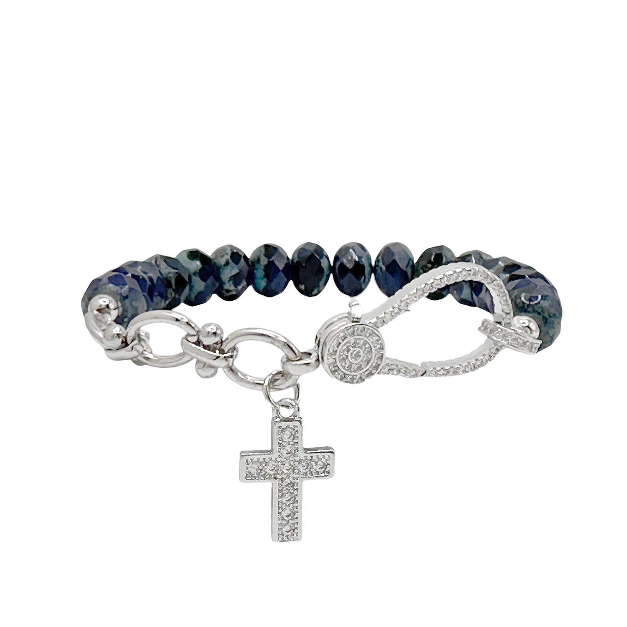 Hailey Cross Larissa Crystal Beaded Bracelet