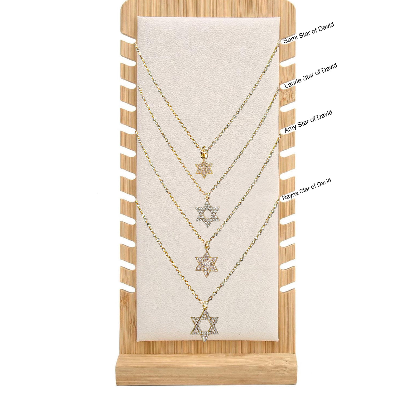 Rayna Star of David CZ Necklace