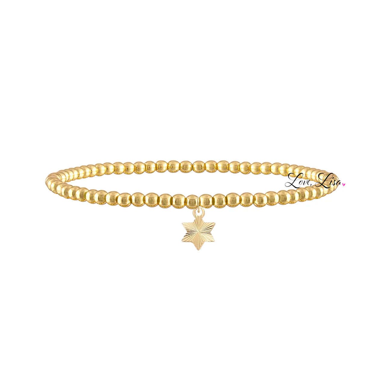 Sami Gleaming Star of David Bracelet