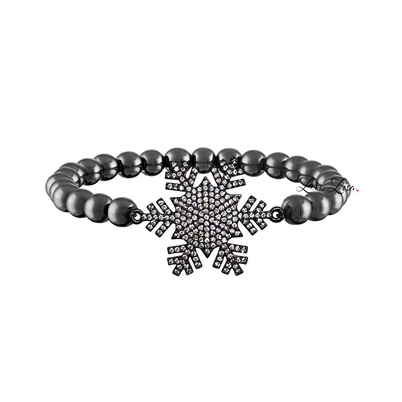 Limited Edition Frosted Elegance Snowflake Bracelet