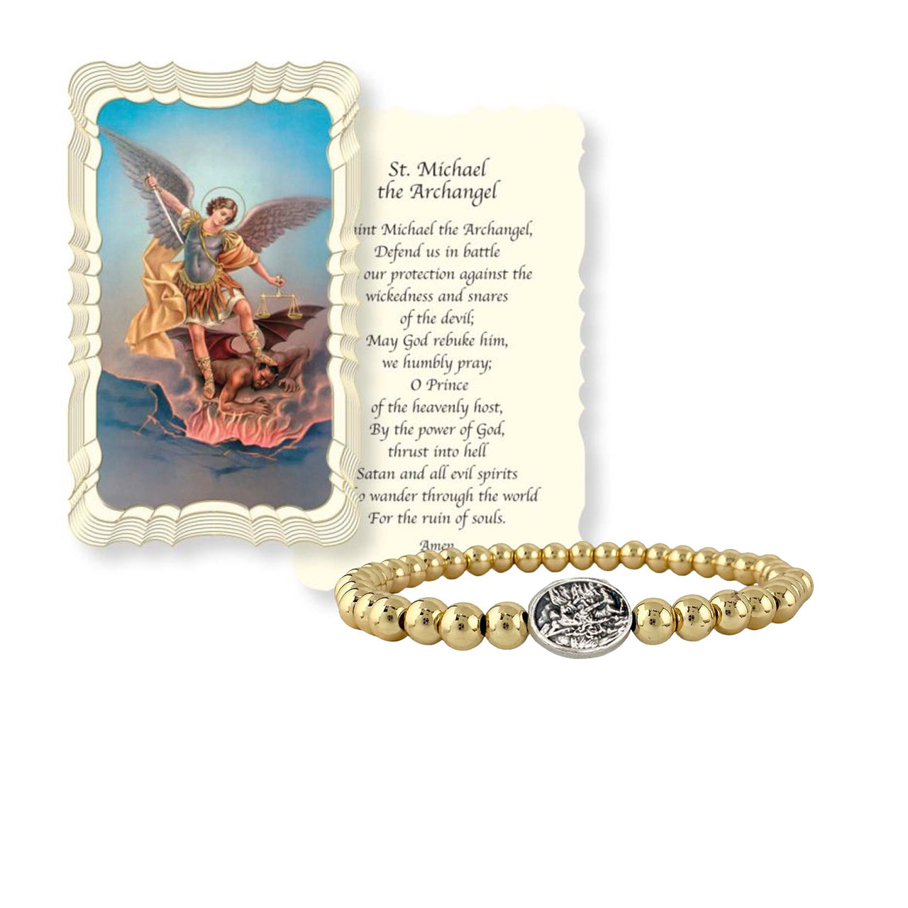 Subliminal Saint Michael The Archangel Bracelet