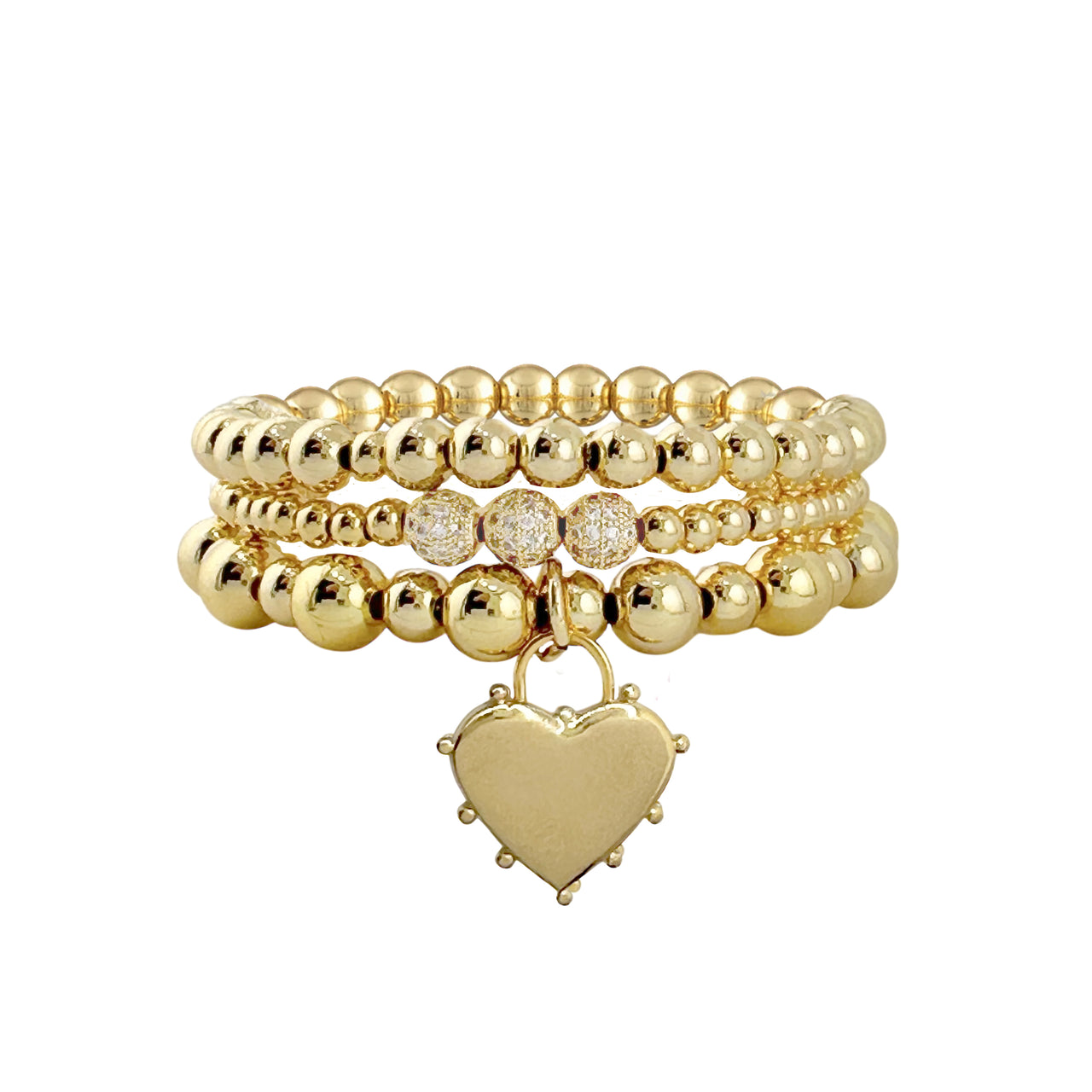 Farah Heart & Soul Bracelet Stack