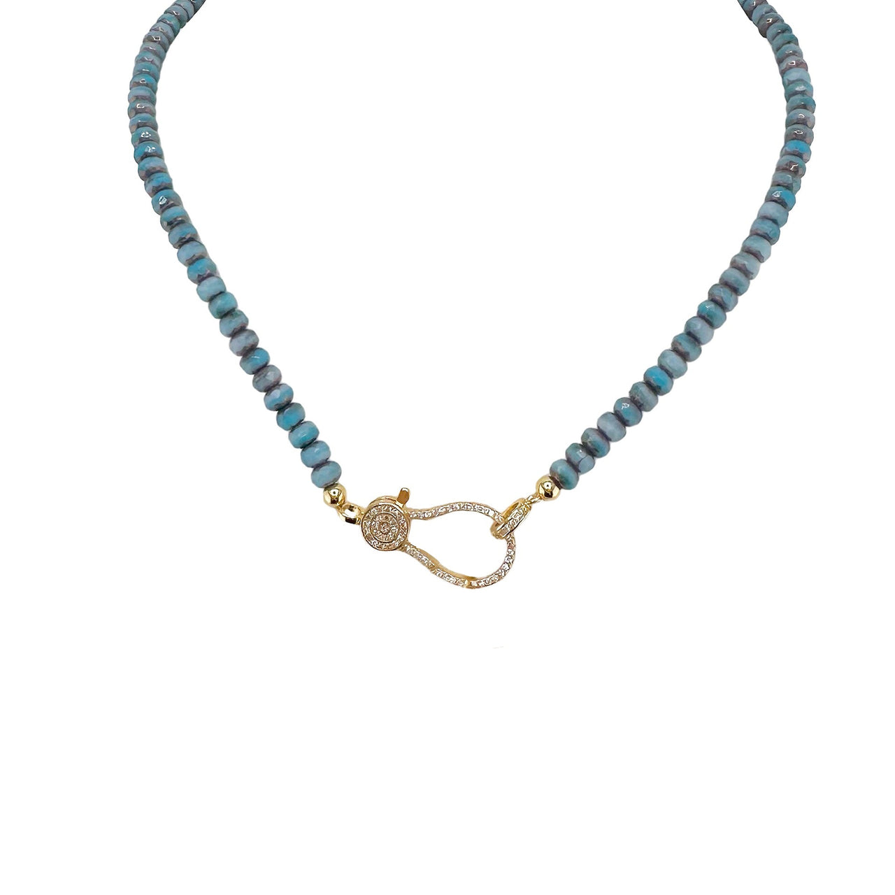 Harper Crystal Clasp Necklace