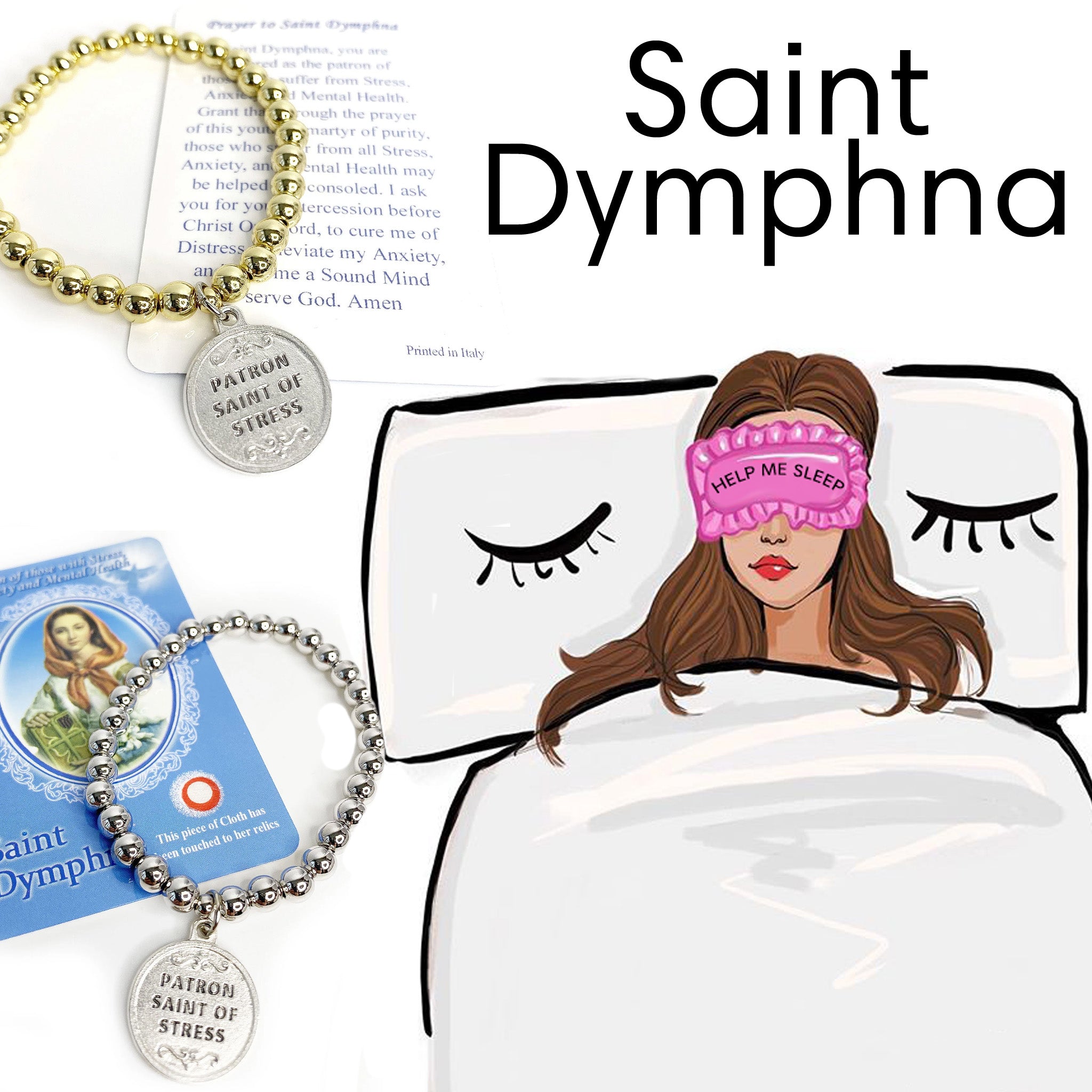St Dymphna Bracelet - Etsy