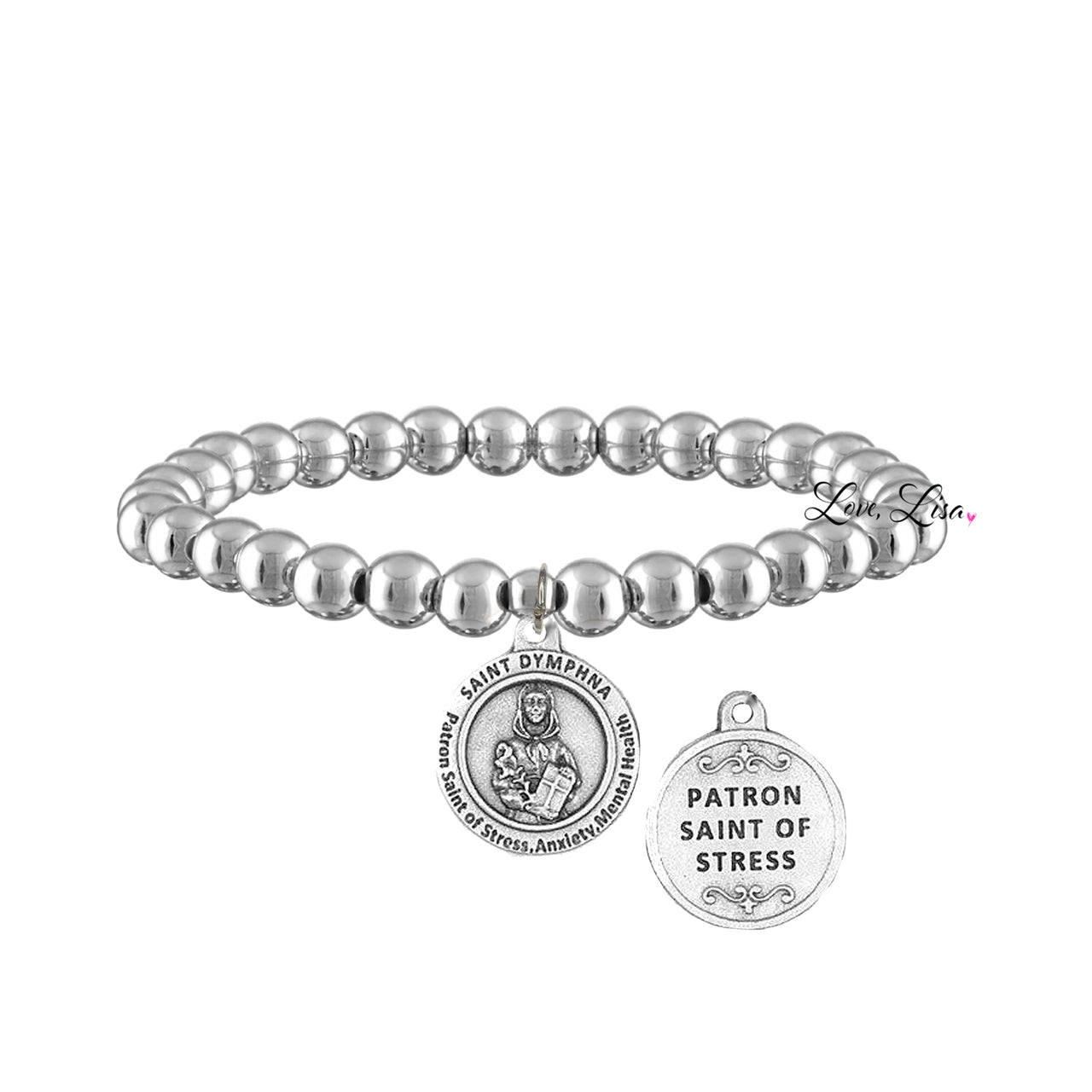 Saint Dymphna Stress & Anxiety Healing Bracelet