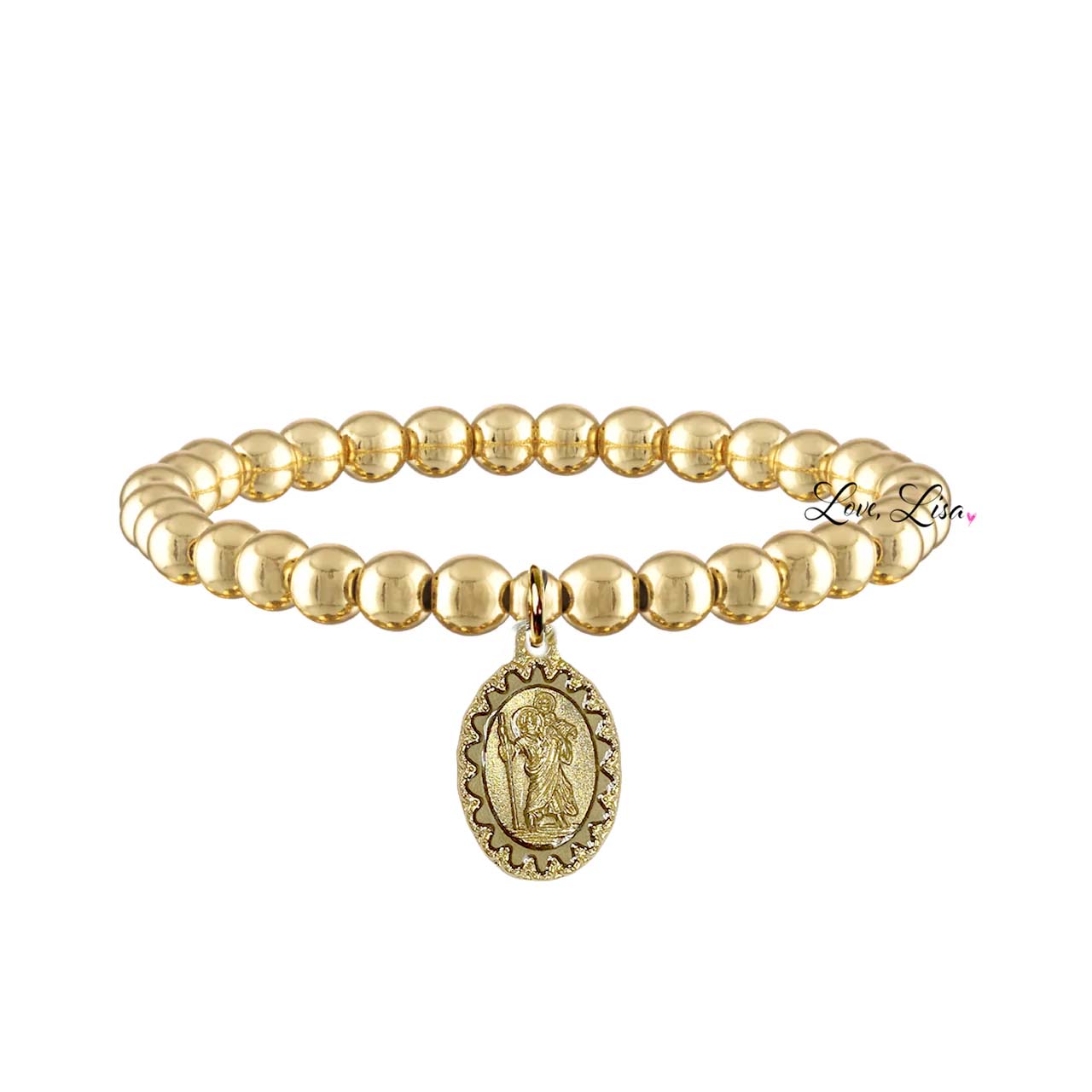 Saint Christopher's Driver's Prayer Bracelet