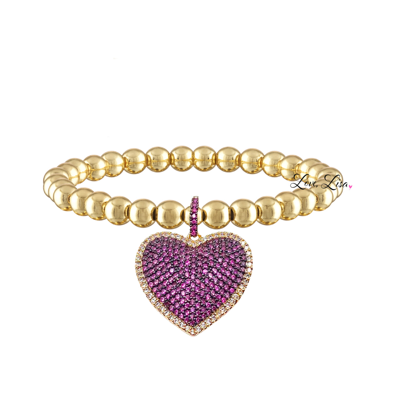 Lila's Gorgeous Heart Bracelet