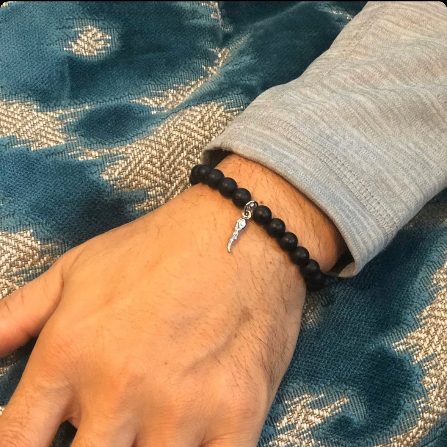 Pure Silver Bracelet Men - Chaandi Bracelet (9 Inch)